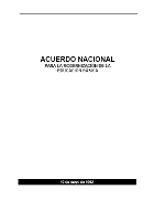 Acuerdo Nacional para la Modernización de la Educación Básica