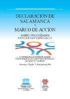 Declaración de Salamanca - Y Marco de Acción Sobre Necesidades Educativas Especiales