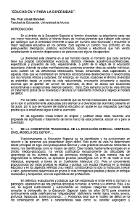 Educar En y Para La Diversidad