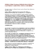 Norma Oficial Mexicana NOM-034-SSA2-2002