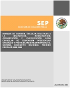 Normas de control escolar relativas a ...